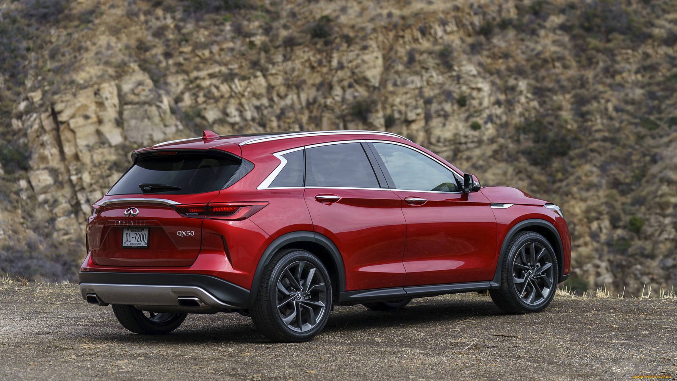 infiniti qx50 2019, , infiniti, qx50, 2019, red